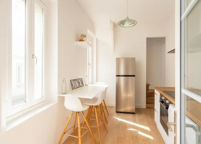 4 L'appart Et Salle De Bain Privee Avec Espace Commun Linge Et Menage Inclus Gare Centre Aparthotel